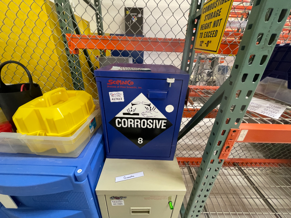 Image of SciMatCo Corrosive Storage Cabinet